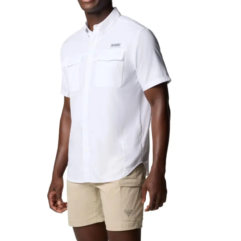 Columbia PFG Blood And Guts 4 Shirt Men's White-2