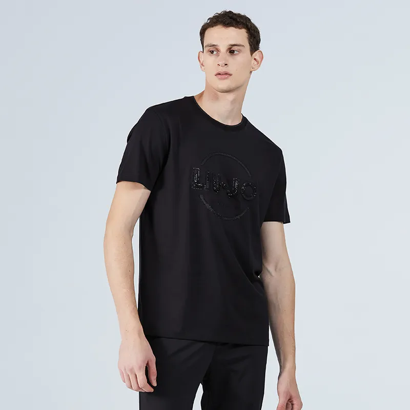 LIU·JO UOMO T Shirt Men's Black-5