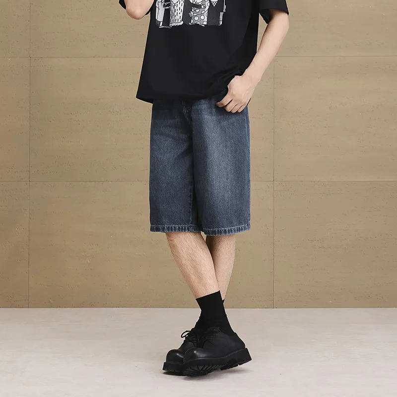 GXG Denim Shorts Men's Two Tone-3