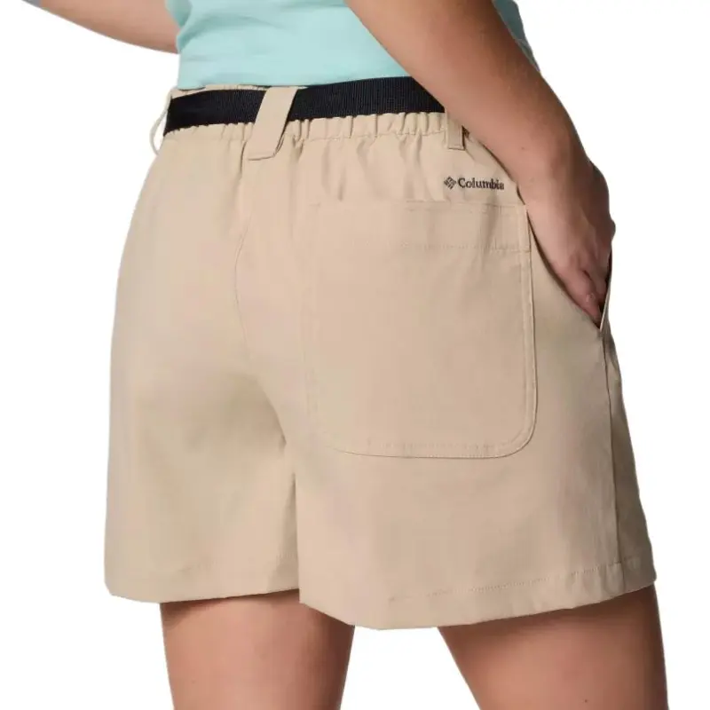 Columbia Brea Falls Omni-Shade Omni-Shield Release Casual Shorts Women's Ancient Fossil-1