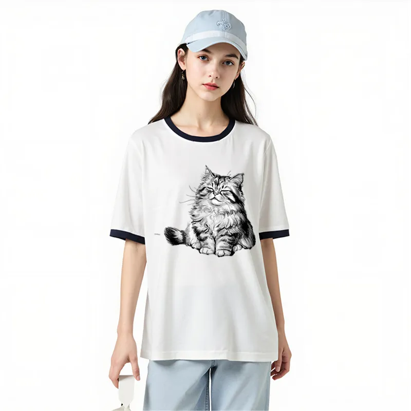 FAIRWHALE T Shirts Women's-2