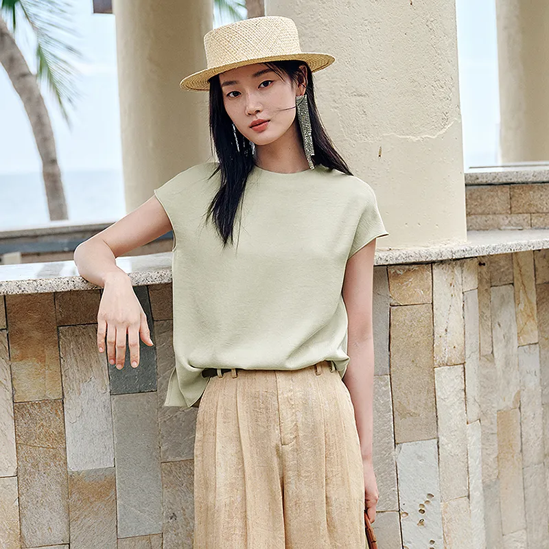 JZ. ANNAKRO Chiffon Shirt Women's-8