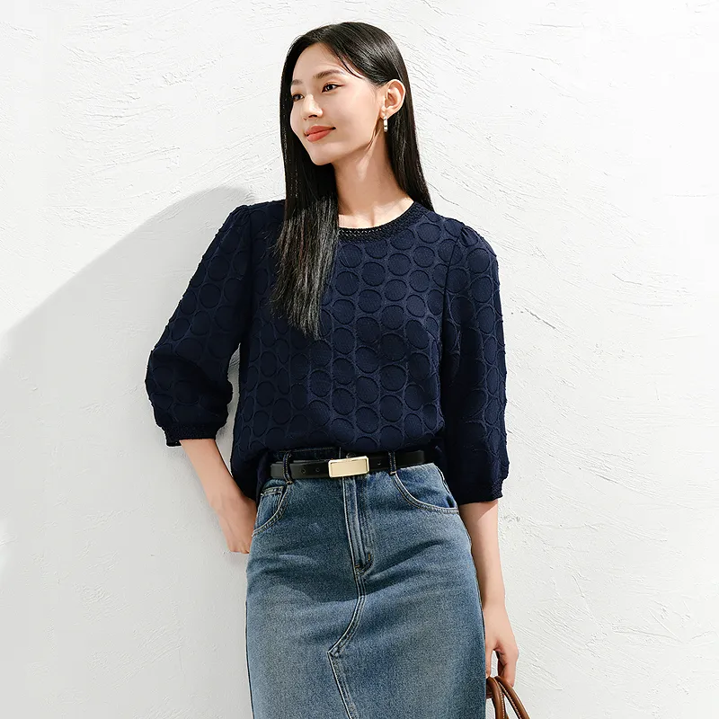 JZ. ANNAKRO Chiffon Shirt Women's-2