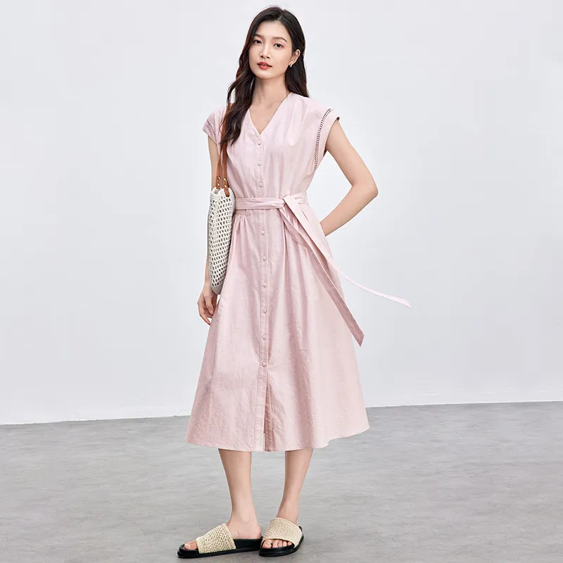 SENTUBILA Short Sleeved Dress Women's-10
