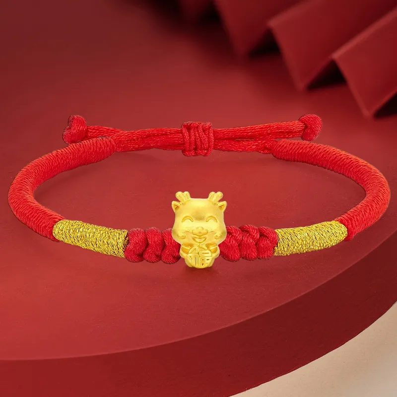 YASHENGZHUBAO Gold Bracelet Kids-5