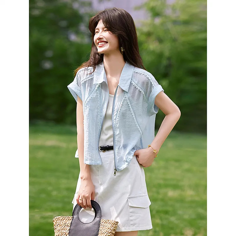 A Paradise For Awakening Cropped Coat Women's-2