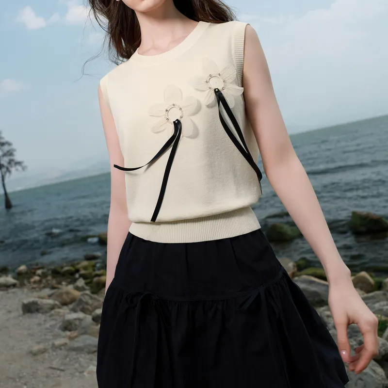 3COLOUR Knitwear Women's Ecru-4