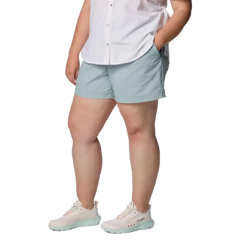 Columbia Backcast 2 Casual Shorts Women's Fragmented Blue-4