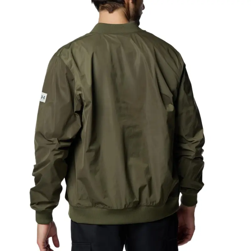 Under Armour Jacket Men's Army Green, Orange-1