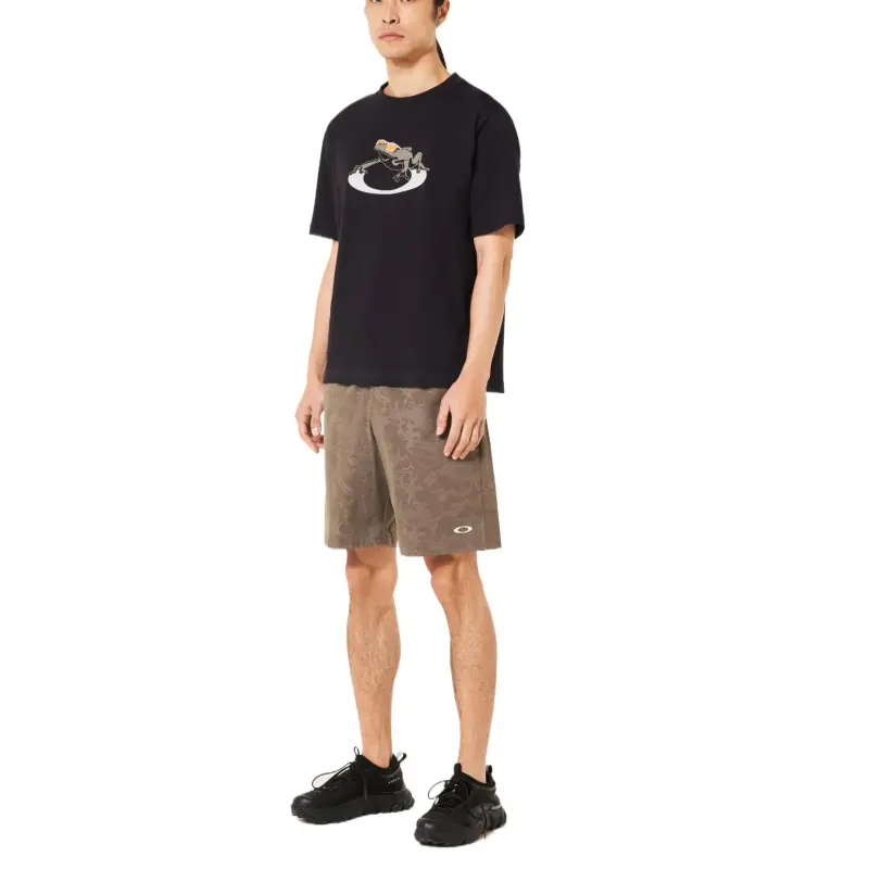 Oakley Enhance Qdc SS Tee Frog Icon 4.0 T Shirt Men's Black-6