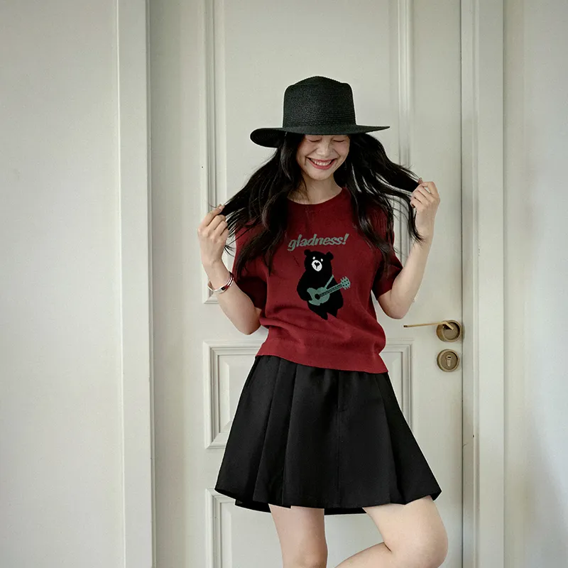 KUOSE Knitwear Women's Red-2