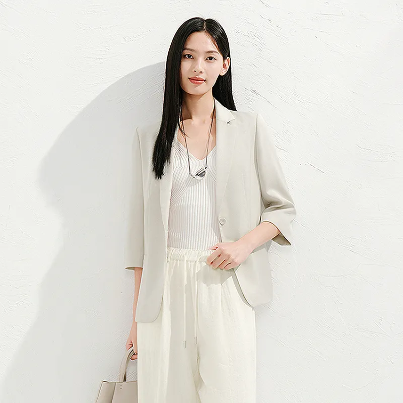 JZ. ANNAKRO Business Suit Women's Beige-4