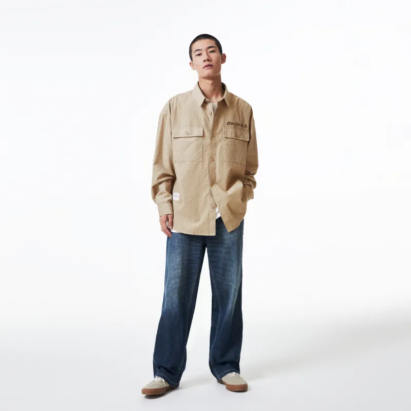 JACK JONES· Loose Fit Shirt Coat Men's-9