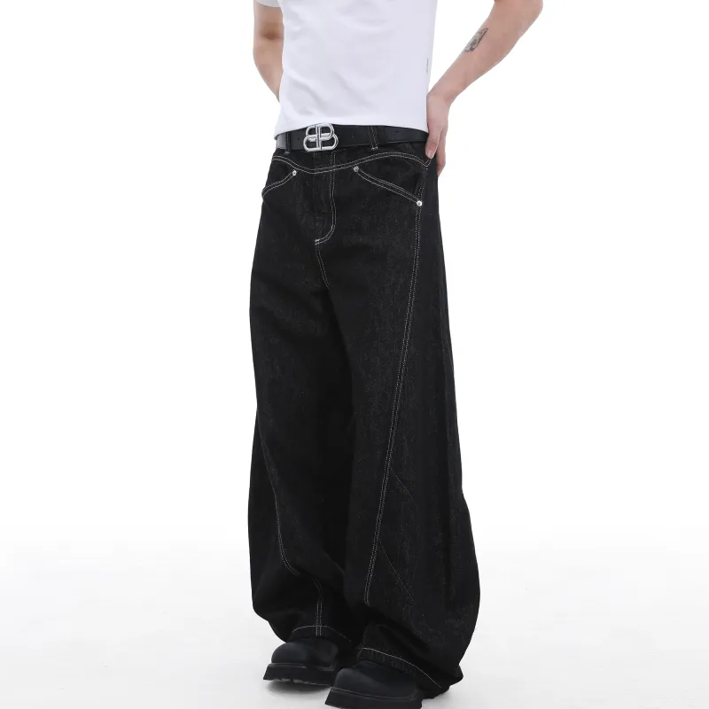 CUWU Jeans Unisex Black-2