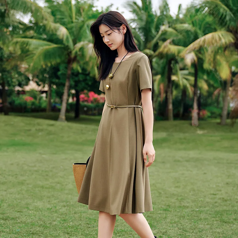 JZ. ANNAKRO Short Sleeved Dress Women's-4
