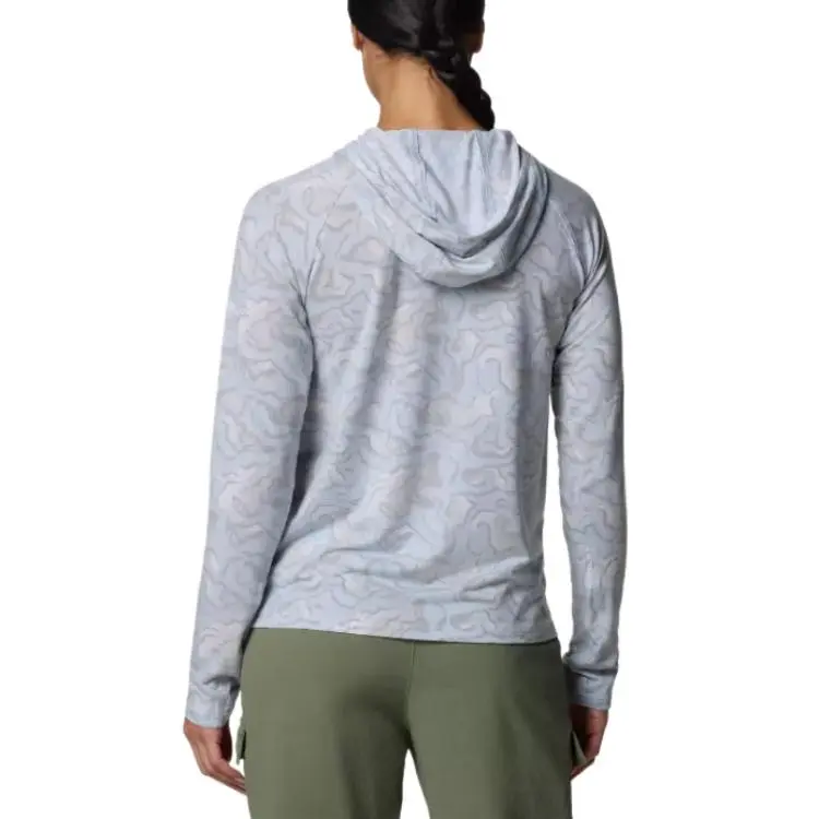Columbia PFG Uncharted Fishing Collection Sweatshirt Women's Gray-1