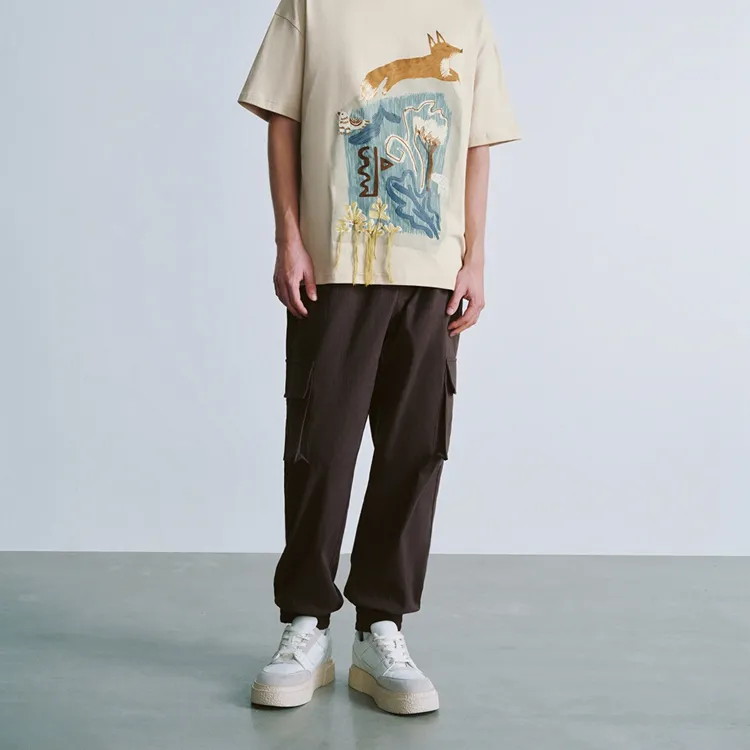 URBAN REVIVO Cargo Pants Men-11