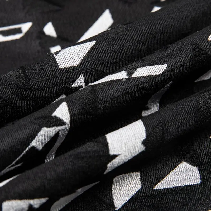 ANDREW MACKENZIE Shirts Unisex Black White-5