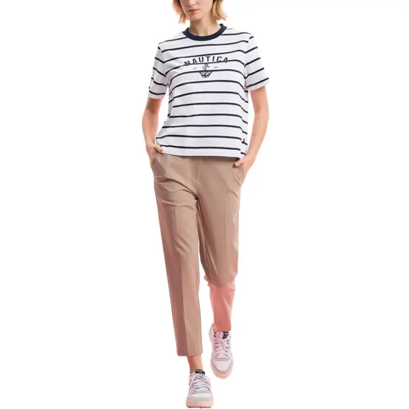 NAUTICA T Shirts Women's White-3