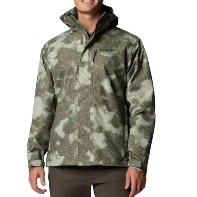 Columbia Hikebound Jacket Men's Stone Green-1