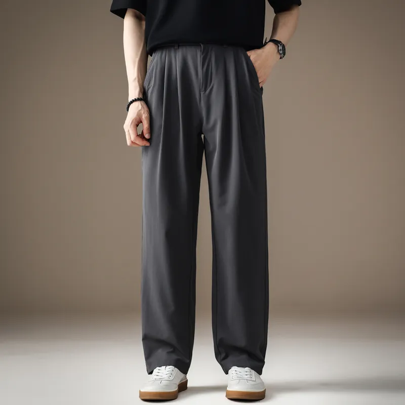 GUISE Summer Suit Trouser Unisex Basic Colors Black, Gray, White, Etc.-2