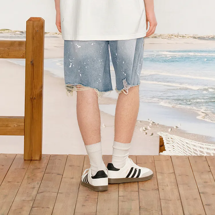 INXX Casual Shorts Unisex Denim Blue-7