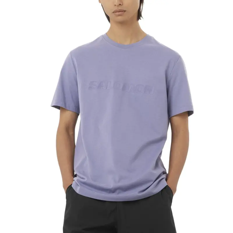 SALOMON T Shirts Men Purple-1