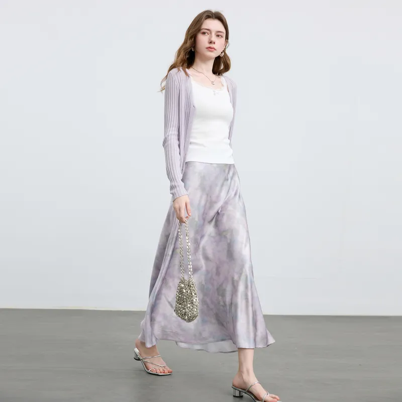 3COLOUR Casual Long Skirt Women's-6