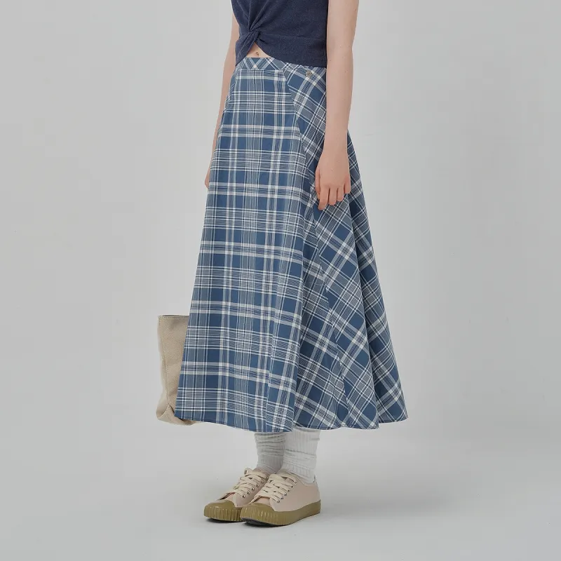 Teenie Weenie Casual Long Skirt Women's Blue-5