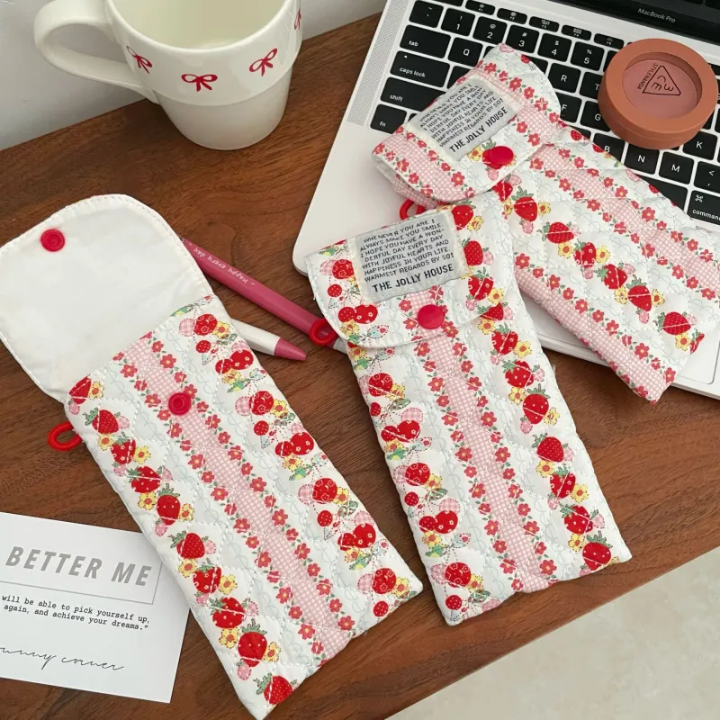 Boniu Cotton Cute & Practical Handmade Eyeglass Pouch Trumpets Unisex Multicolor-1