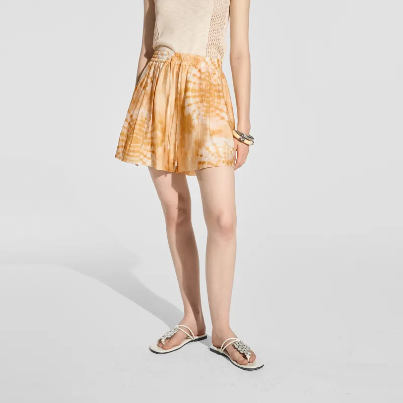 Bethine Casual Shorts Women's Sea Mist Yellow-4
