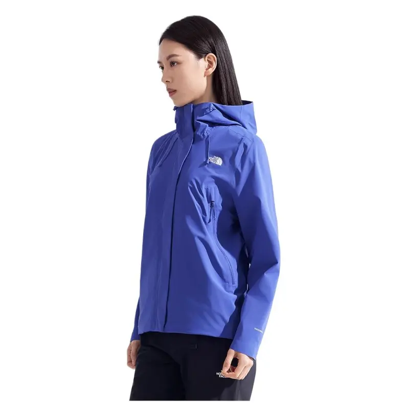 THE NORTH FACE Twilight City Outdoor Collection SS25 Wind And Water Repellent Windbreaker Jacket Women's Blue Purple-1