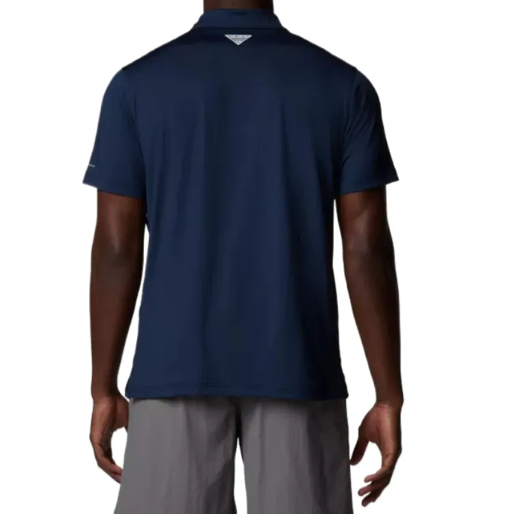 Columbia PFG Slack Tide Polo Shirt Men's Blue-1