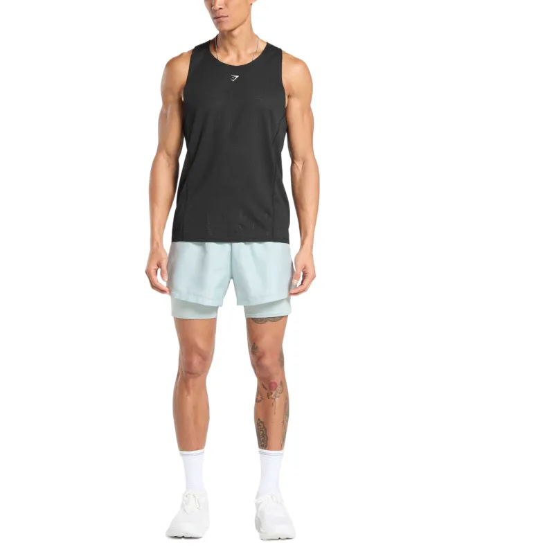 GYMSHARK Running 2 In 1 Shorts Sports Shorts Men's-13