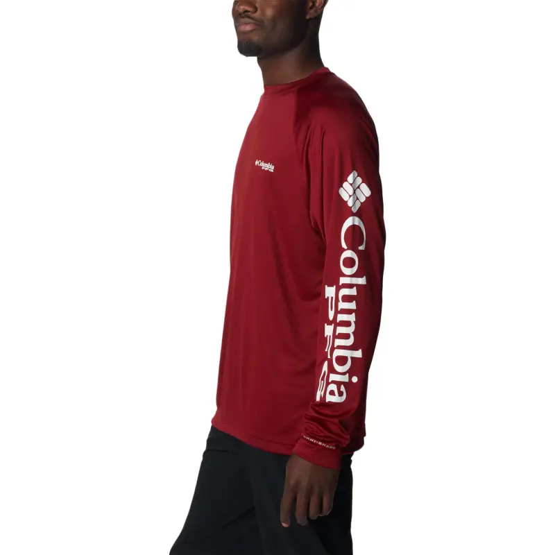 Columbia PFG Terminal Tackle T-Shirt Men's Deep Red-2