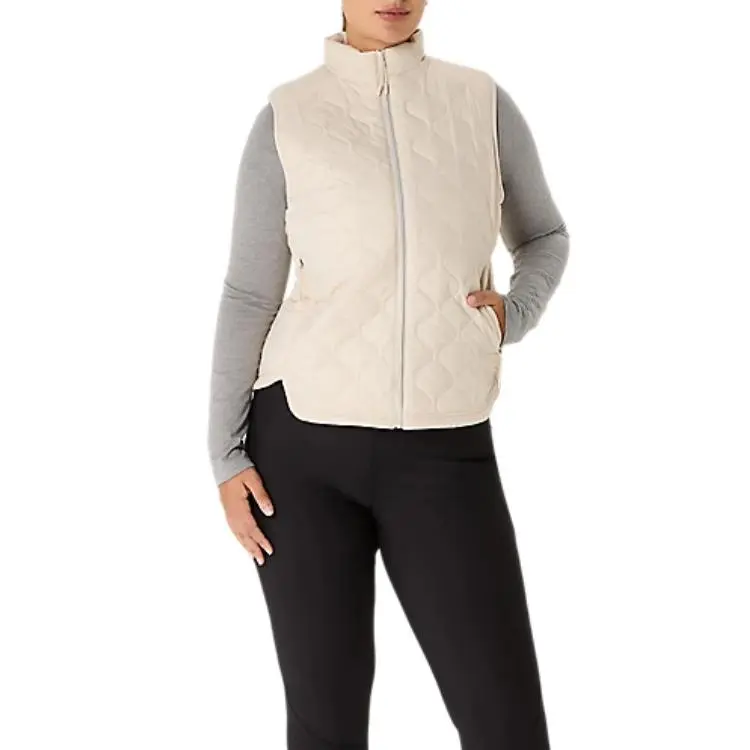 Asics PERFORMANCE INSULATED VEST 2.0 Tank Tops Women's Oat-3