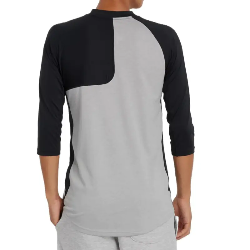 New Balance LS Asym Sweatshirt Men's Black-1