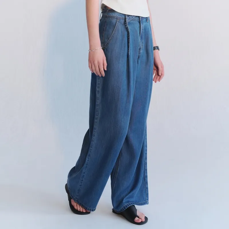 Teenie Weenie Jeans Women's Medium Blue-3