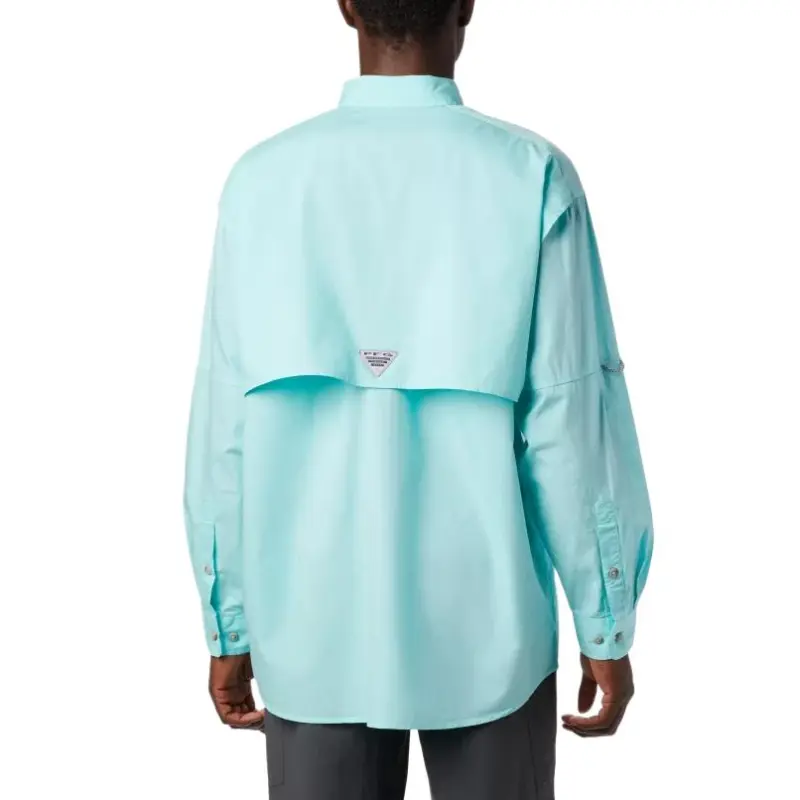 Columbia PFG Bonehead Shirt Men's Turquoise-2