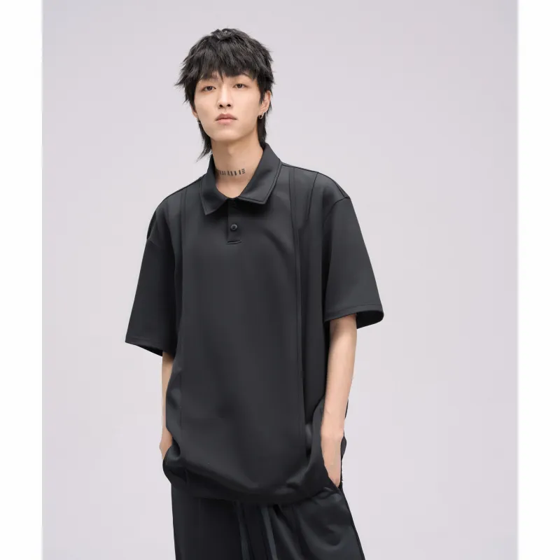 HERBEL Polo Shirts Men Black-1