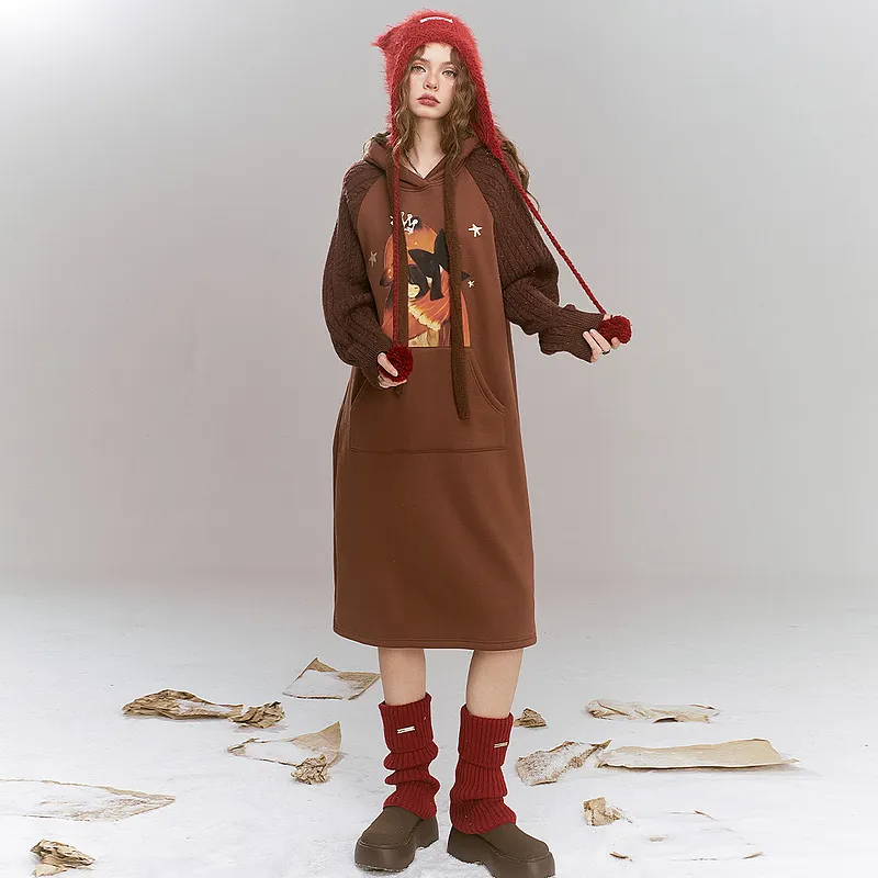 ELF SACK Long Sleeved Dress Women's-3