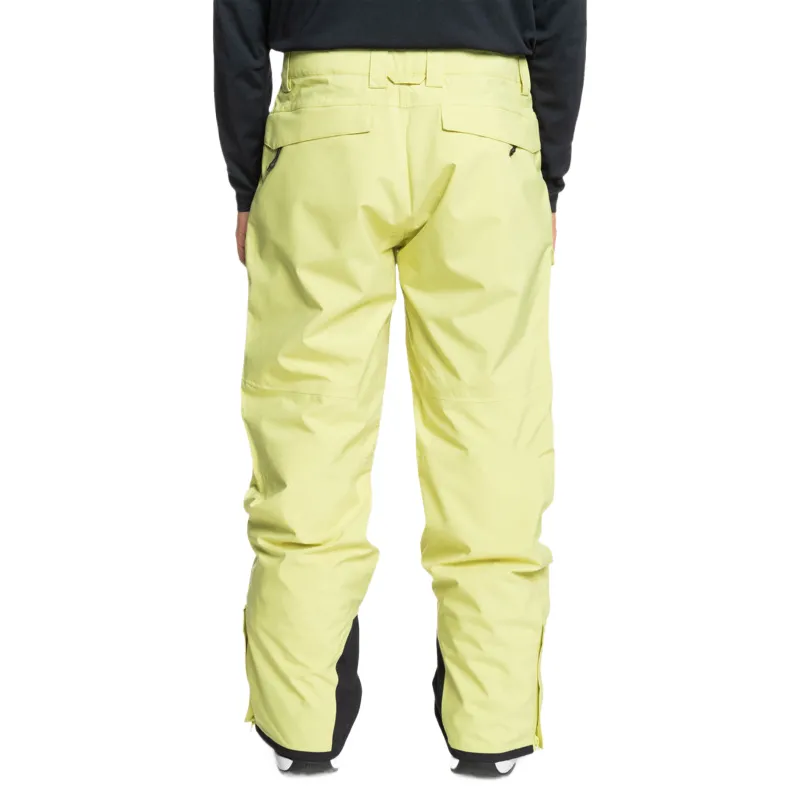 Quiksilver Utility Ski Pants Men's Yellow-1