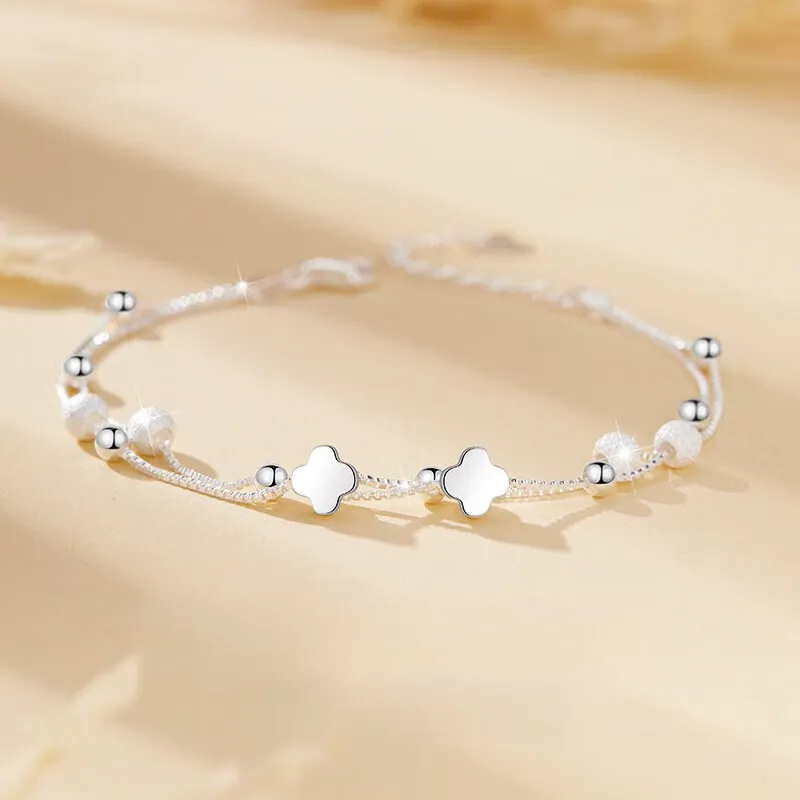 TONGBAOFU 999 Fine Silver Bracelets Women's-4