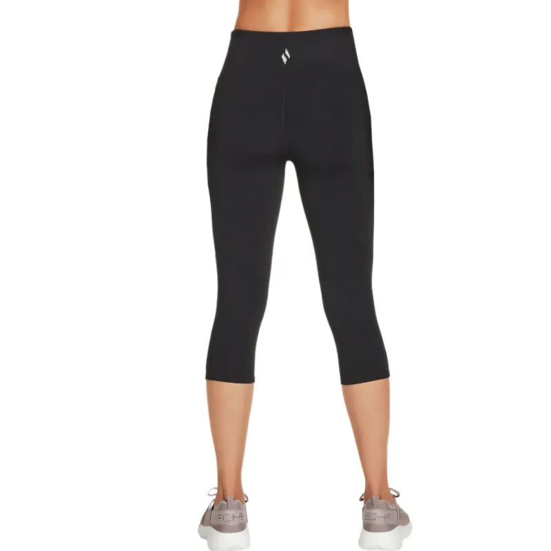 Skechers GOWALKGOFLEX Yoga Pants Women's Black BL K-2