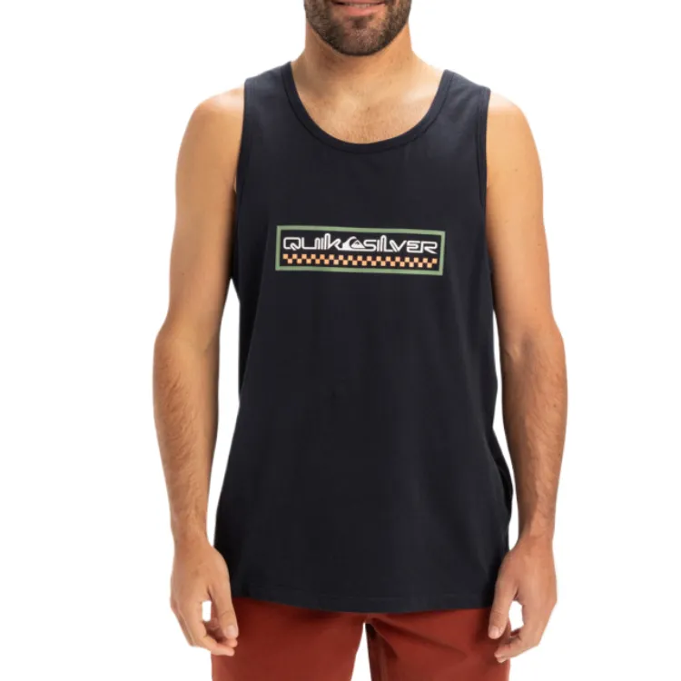 Quiksilver Tank Top Men's Dark Marine Blue-2