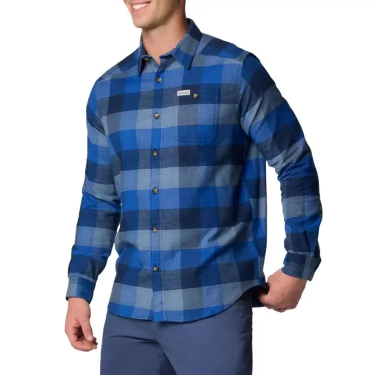 Columbia Cornell Woods Shirt Men's Marine Blue-2