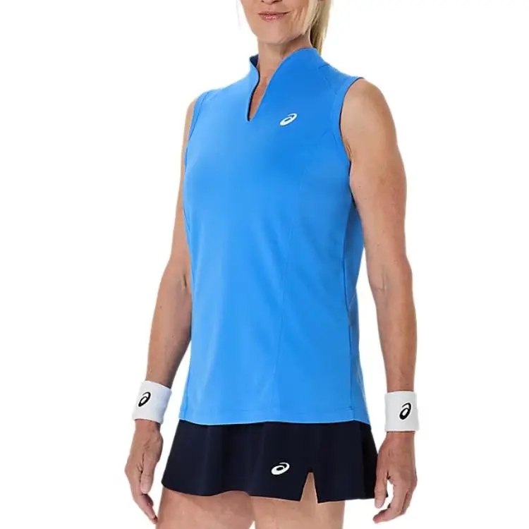 Asics COURT TANK T-Shirt Women's Blue-2