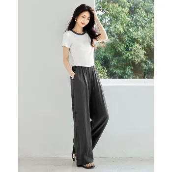 Like The Age Of Water Casual Suit Women's White+Gray