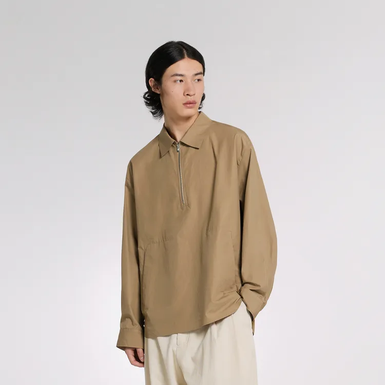 CROQUIS Shirts Unisex 253 Tea Khaki-3