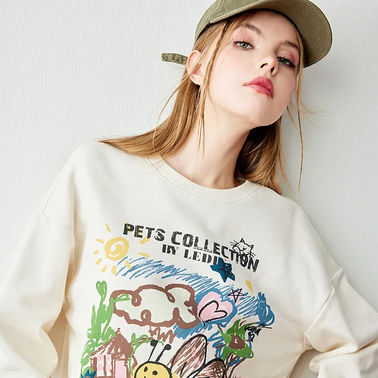 LEDIN Sweatshirts Women's-11